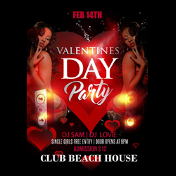 valentines day flyer