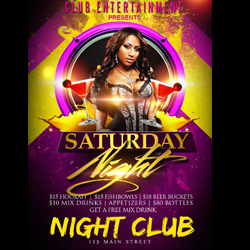 saturday night flyer